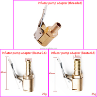 Quick Connect Car Inflator Tool Fahrzeug Reifen füller Pumpenst ecker Amerikanischer Düsen adapter Clip-on Conversion Reifen reparatur werkzeuge