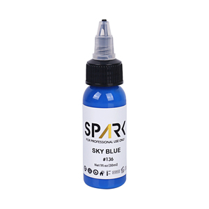 สีสักลายชั่วคราวแบบกึ่งถาวร Spark High-end 1OZ 30ML PMU ออร์แกนิค ปลอดสารพิษ คุณภาพดีที่สุด บรรจุขวด สำหรับพ่นด้วยแอร์บรัช - Product Image 6