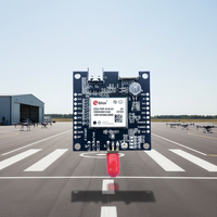 Modul GNSS Shenglianxin Zed-F9P Multi-Frekuensi Presisi Tinggi F9P Neo-D9S Penerima Data Koreksi L-Band Pelacak GPS