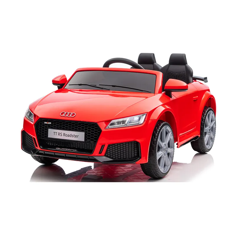 2023 Atacado Licenciado Audi TTRS crianças passeio elétrico no carro 12v juguetes para los ninos crianças carros elétricos para crianças para dirigir