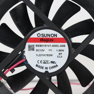 พัดลมระบายความร้อนแบบแกน SUNON ME80151V1-000C-A99 ขนาด 80x80x15 มม. 12VDC 163mA 1.96W 3000RPM 37.0CFM แบบ Vapo Bearing สำหรับตู้และอินเวอร์เตอร์ - Product Image 6