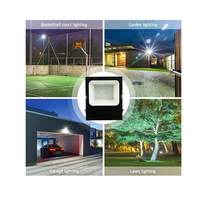 Reflector LED Impermeable IP66 de Venta Caliente, 100-277v, 50w, 100W, 150w, 200w, 5 Años de Garantía, Reflector LED para Exteriores