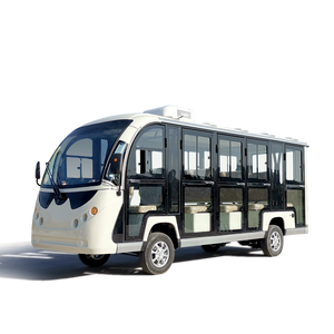 Ce Chứng Nhận 11 Chỗ Ngồi 14 Chỗ Ngồi Tham Quan Xe Kèm Theo Cửa Với Điều Hòa Không Khí Xe Buýt Sang Trọng Xe Điện Xe Buýt Trên Bán - Product Image 5