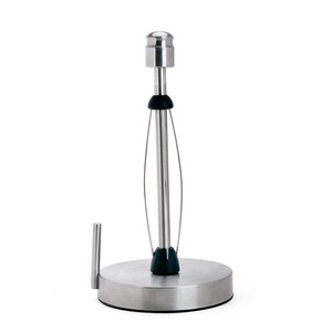 Soporte personalizado para toallas de papel rasgado con una mano, fácil de rasgar, tejido de acero inoxidable, cocina, baño, oficina, estante dispensador - Product Image 2