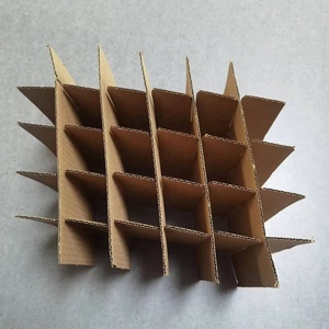 Inner Partition Of 30 Lattice Cowhide Corrugated Paper Box