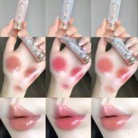 Flower Knows Knight Unicorn Lipstick Film-forming Water-gloss Solid Mirror Lip Glaze 3.5g 2026 Nouvelle Série Couleurs Nude