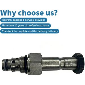 Vanne à cartouche filetée Rexroth OD150518A8000V0 Débit minimum 160 L/min Pression maximale 315 bars Raccord 1/2 po - Product Image 2