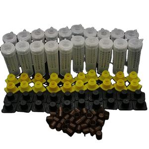 1 Set Outils pour Abeilles Cage <span class=keywords><strong>King</strong></span> Queen Système d'élevage Cupkit Abeille Apiculture Catcher Box Cell Cups Cage Nicot Kit complet Apicultura - Product Image 1