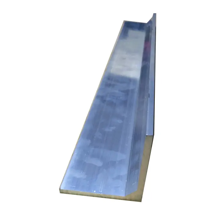 Prezzo economico profilo in alluminio estruso angolo a forma di L alluminio