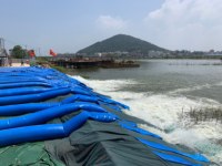 Tuyau plat en PVC haute pression industriel de 10 pouces, gaine en polyester haute résistance, flexible pour l'irrigation et le transport d'eau