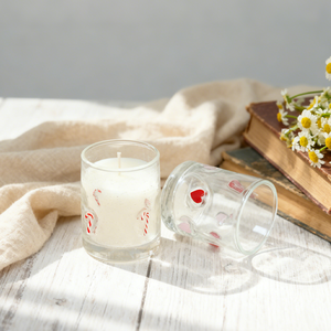 Vasos de Vidrio de Lujo para Velas, Vasos para Bebidas con Diseño Navideño, Cristalería para Decoración de Bodas - Product Image 6