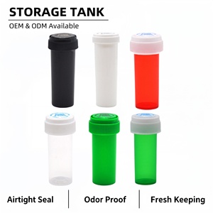 Moderno Frasco Hermético Transparente de Plástico de 29 ml, Multi-Patrón, a Prueba de Olores, para Almacenamiento, Contenedor para Humidor - Product Image 1