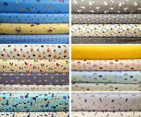 Lot de tissu 100% coton à imprimé popeline de coton de qualité B pour la literie