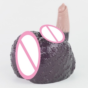 Juguetes Sexuales Gay GEEBA, Masturbador Masculino con Dildo de Silicona, Masturbador de Fantasía Anal, Juguetes Sexuales para Hombres Gay - Product Image 5