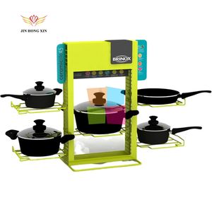 Hot Sale Kochgeschirr Induktion sherd Display Rack Bratpfanne Halterung - Product Image 1