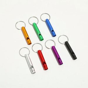 Sifflet de survie en alliage d'aluminium en gros à prix abordable, sifflet métallique de survie, supporte la personnalisation du logo - Product Image 2