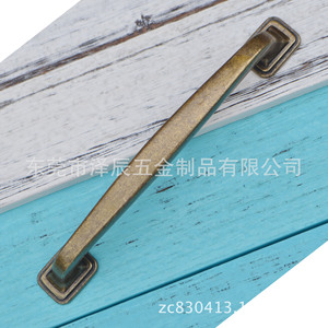 <b>Rustic</b> Zinc Alloy <b>Cabinet</b> Handles Bar Shape Eco-Friendly For Drawer And Cupboard - Product Image 4