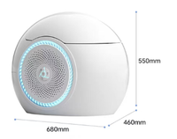 Nouvelle Conception 2026 – Toilette Intelligente Intégrée en Céramique, Forme Œuf, Couleurs Personnalisables, Contrôle Sonore et Musical, Automatique et Intelligente