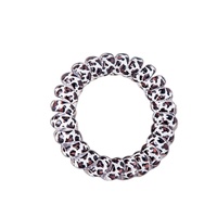 Élastique à cheveux en TPU motif léopard classique, fait main, style coréen, haute élasticité, sans couture, pour coiffure