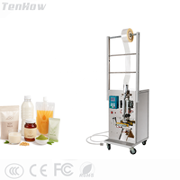 Machine de remplissage verticale automatique pour sachets de lait frais, jus et boissons liquides, à faible consommation d'énergie, équipement d'emballage de sachets.