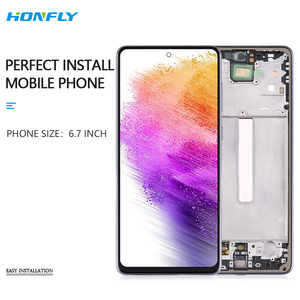 Honfly 6.7 "cellulare Lcd per Samsung <span class=keywords><strong>Galaxy</strong></span> <span class=keywords><strong>A73</strong></span> <span class=keywords><strong>5g</strong></span> A736 Display Lcd Touch con assemblaggio di ricambio dello schermo - Product Image 4