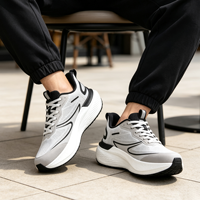Chaussures de course décontractées pour hommes, personnalisées en usine, légères, respirantes, en maille, style marche