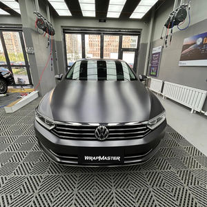 ฟิล์มป้องกันสีสำหรับเปลี่ยนสีตัวถังรถยนต์ wrapmaster 1.52*15M TPU เคลือบโลหะ TPU สีเทา - Product Image 2