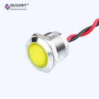 22mm 9V Gösterge Işığı LED Sinyal Pilot Lambası Düşük Gerilim Güç Kabini Makine Ekipmanları için Panel Montajlı
