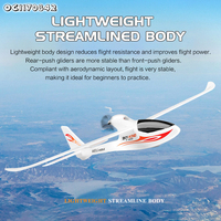 2.4ghz 2ch télécommande avion Rc planeur lumière LED avion jouet Epp mousse enfants grands planeurs en mousse avions jouets