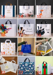 Fabricant chinois Vente en gros Promotionnel T-shirt dégradable Sac en plastique de transport avec poignée - Product Image 3