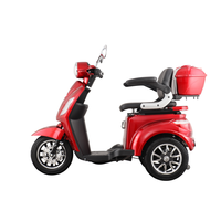 Scooter électrique à trois roues pratique et stable, 60V, batterie au plomb-acide 30AH, moteur sans balais, télécommande, capacité de charge de 150 kg - VIGOROUS