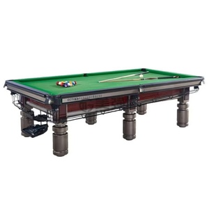 โต๊ะสนุกเกอร์ T3 Dawn Automatic Ball Collection พร้อมระบบเก็บลูกอัตโนมัติ สำหรับสนุกเกอร์จีนแบล็คเอท มาตรฐาน Qiao Xing ยี่ห้อ Slate ขายส่ง โต๊ะพูลบิลเลียด - Product Image 1