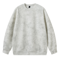 Sweat-shirts OEM coupe oversize et carrée, en molleton épais 360 grammes, à épaules tombantes, coupe épurée, personnalisables en usine