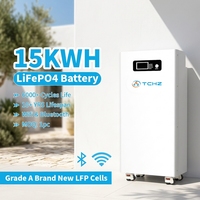 Batería de Iones de Litio de 51.2V 280Ah 300Ah 314Ah, Batería LiFePO4 con Ruedas de 16Kwh 15Kwh para Sistemas de Almacenamiento de Energía