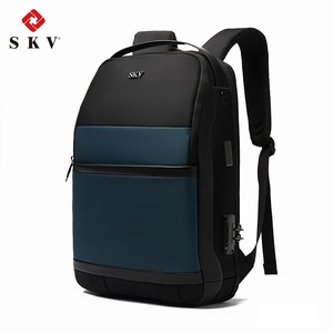 Sac d'ordinateur de voyage Oxford tissu grande capacité extérieur avec fonction antivol et USB pour usage professionnel étanche unisexe <span class=keywords><strong>SKV</strong></span> - Product Image 3
