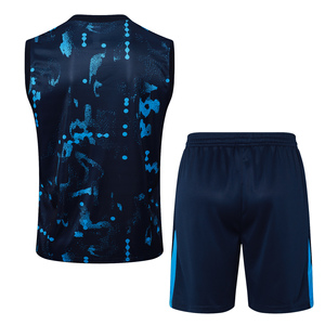 Chemise de compression sans manches avec short Haut à capuche réversible pour drapeau 7v7 Football ou maillot de football ou uniforme - Product Image 5