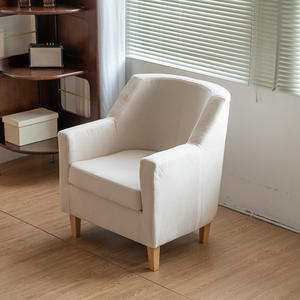 Canapé de détente en forme de L rembourré moderne et bon marché avec un design confortable pour le dossier et les accoudoirs pour le salon, l'hôtel - Product Image 4