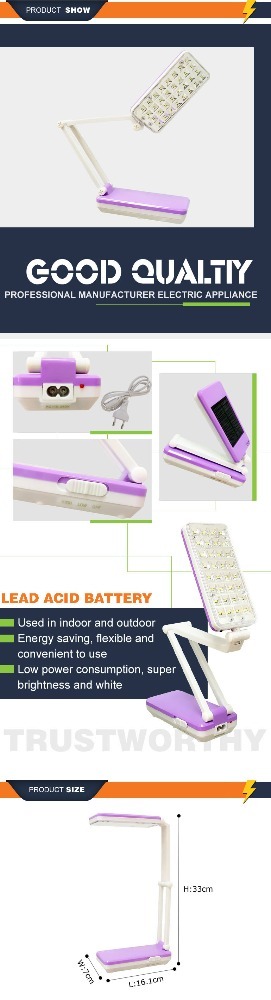 Wireless table lamps rotating environmentally friendly solar cells shenzhen security
