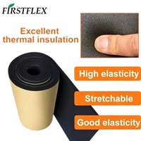 Feuille de mousse de caoutchouc FIRSTFLEX, isolation thermique, rouleau de mousse de caoutchouc, matériau d'isolation insonorisant pour système de tuyauterie