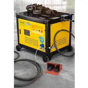 Other Bending Machines rebar arc bending machine 24mm Steel bar Bending Machine Portable Reinforcing Metal Steel Bar Bender