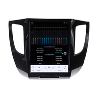 Écran de style Tesla 4G Carplay pour Mitsubishi L200 2015-2023 Android 11 Navigation GPS de voiture Autoradio Lecteur multimédia