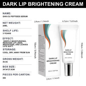 Crema Nutritiva para Labios Oscuros al por Mayor, Hidrata, Reduce las Líneas de los Labios, Bálsamo Suavizante para Labios Oscuros - Product Image 6