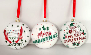 เครื่องประดับลูกบอลคริสต์มาสแบบโฟม, ไอคอนเทศกาลแบบกำหนดเอง และของตกแต่งต้นไม้รูปสัตว์น่ารัก - Product Image 4