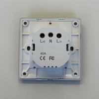 Interruptor de tarjeta de llave inteligente eléctrica de alta potencia 40A 125kHz con relé interruptor de Control de potencia de uso de habitación de Hotel de ahorro de energía
