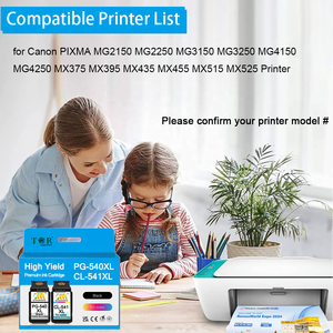 TigerRoar ink cartridges canon PG-540XL CL-541XL Cartouche d'encre Compatible for Canon PIXMA MG3150 MG3250 MX525 <b>Printer</b> Inks - Product Image 6