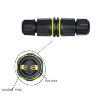 YXY M20-conector a prueba de agua IP68, 2, 3, 4, 5 pines, adaptadores de cable eléctrico de bloqueo, Conector de fuente de alimentación