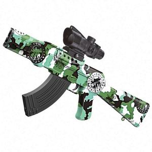 Unique Tactical M4A1 Hydrogel Bb Gun Toy With Safety <b>Lock</b> Mechanism and Shooting Alarm Clock Feature for Training - Product Image 6