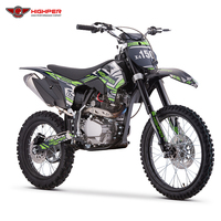 Highper Certificat CE Modèle moins cher 150cc 250cc Adultos Gas Dirt Bike Moto tout-terrain Moto Adultes