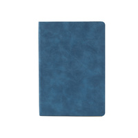 Carnet de notes A5 en similicuir souple, 80 feuilles, personnalisable avec logo, haut de gamme, rétro, cadeau d'entreprise, pour réunions