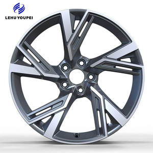 Rines Automotrices de 16-21 Pulgadas con Acabado Negro Mate en Forma Fluida, Aleación PCD 5x112/114.3, para Autos de Pasajeros - Product Image 3